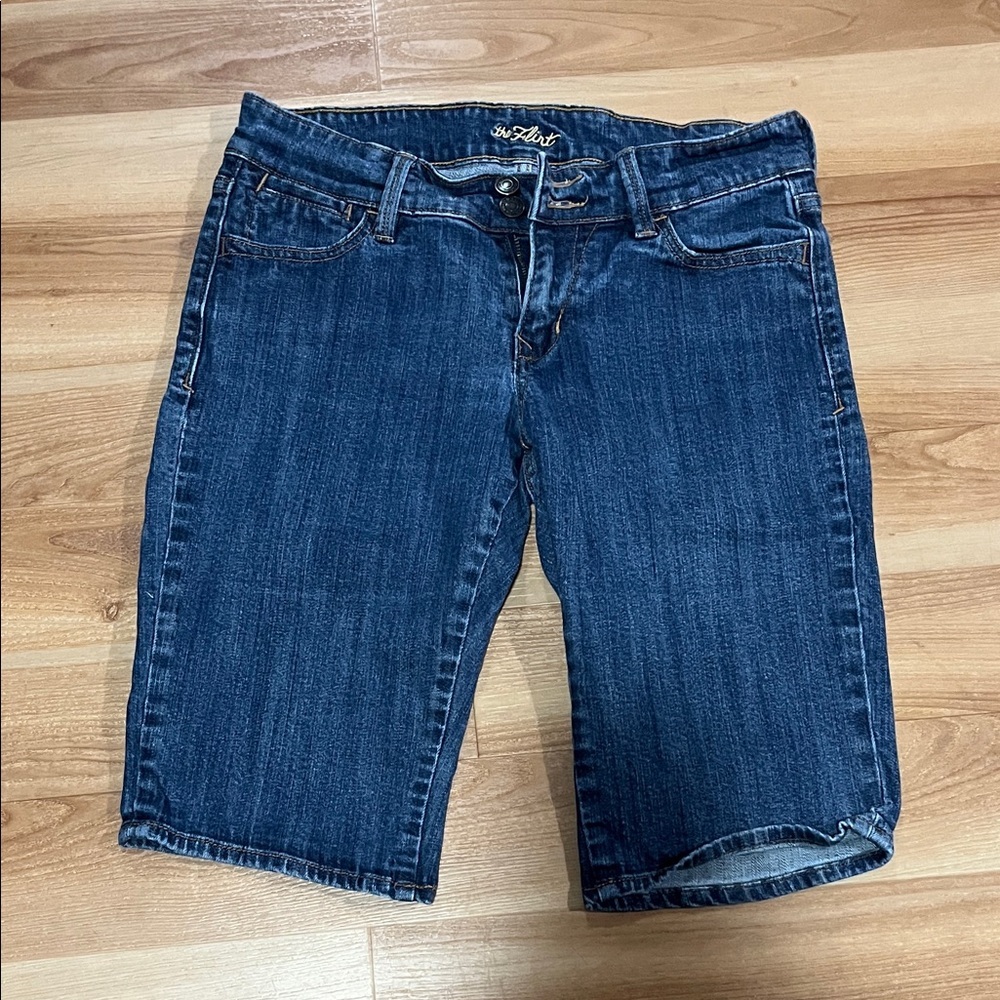 Dark Blue Women's Jean Shorts